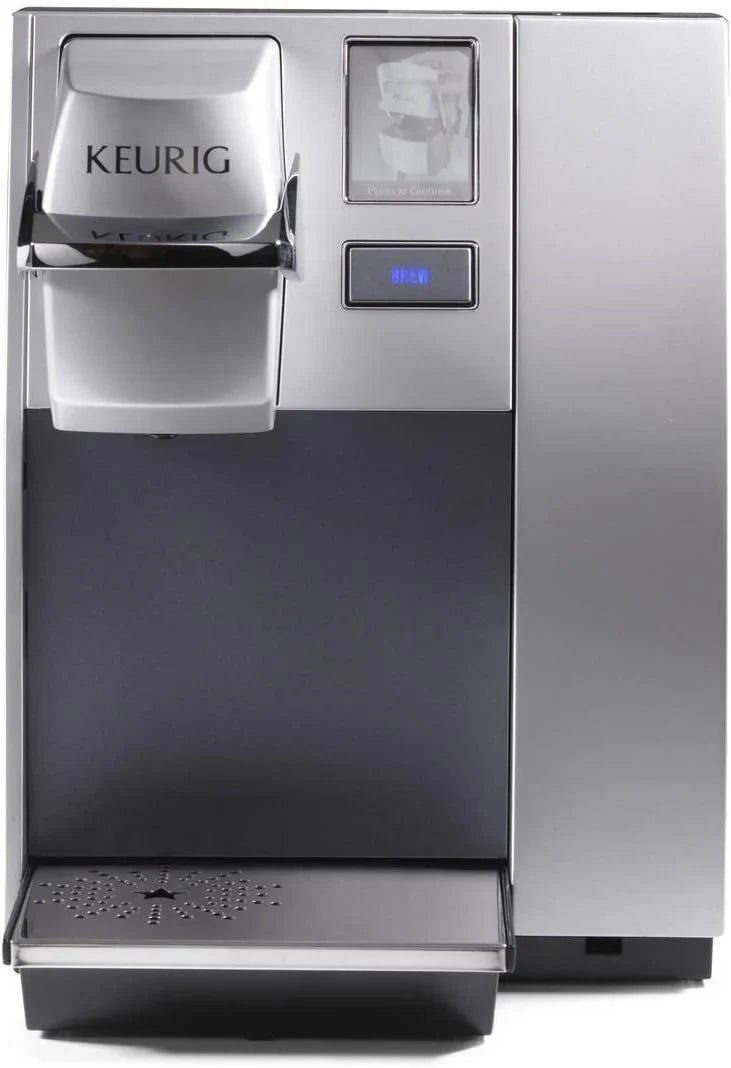 Commercial office single-cup K-Cup coffee machine, silver version