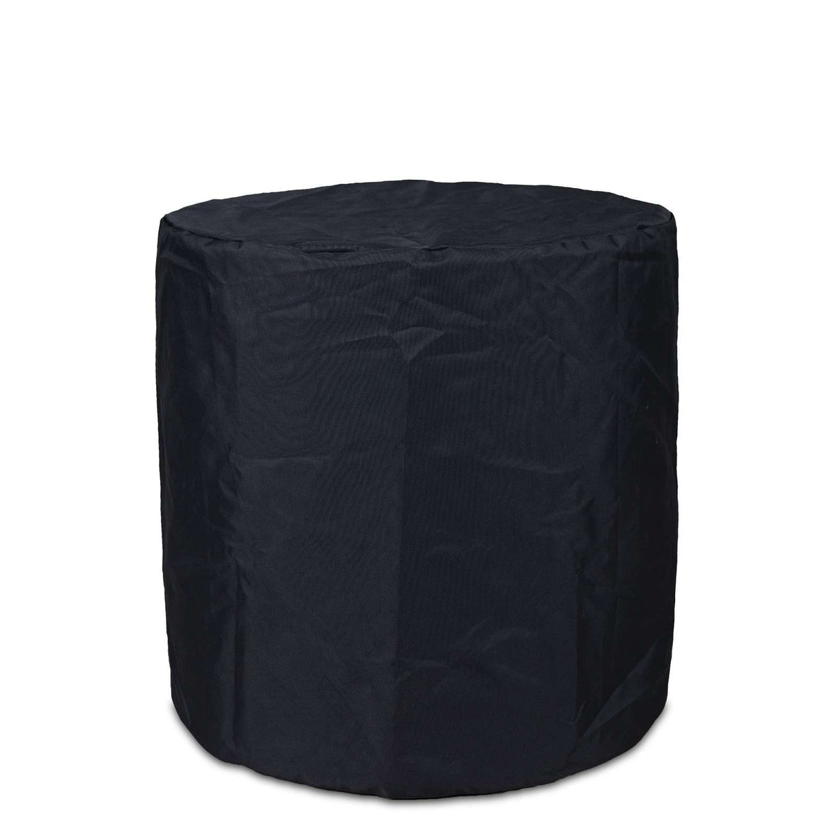 Aegean Steel Propane Fire Pit Hidden Tank in Black, 24-in