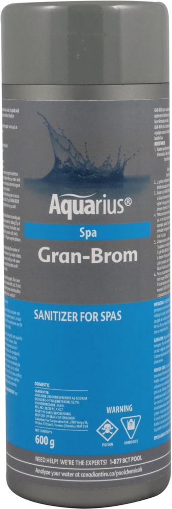 Gran-Brom, Sanitizer for Spa, 600-g