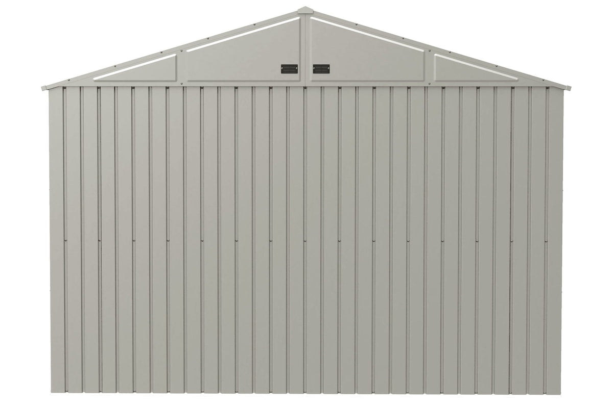 Elite 10x12-ft Cool Grey Corrosion-Resistant Steel Storage Shed
