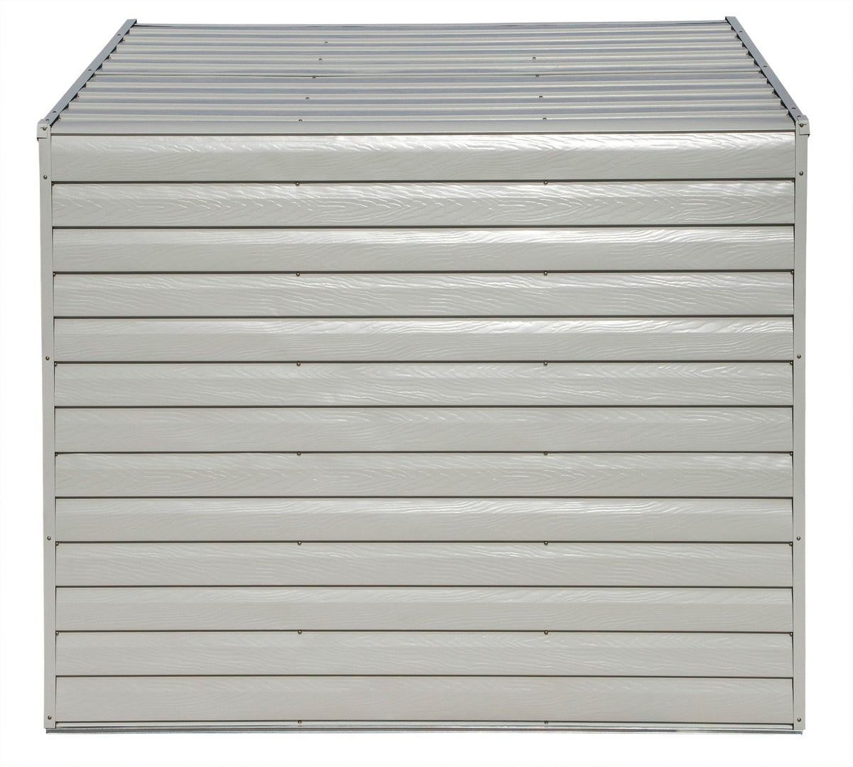 Yardsaver Electro Galvanized Steel Storage Shed, 4-ft x 7-ft