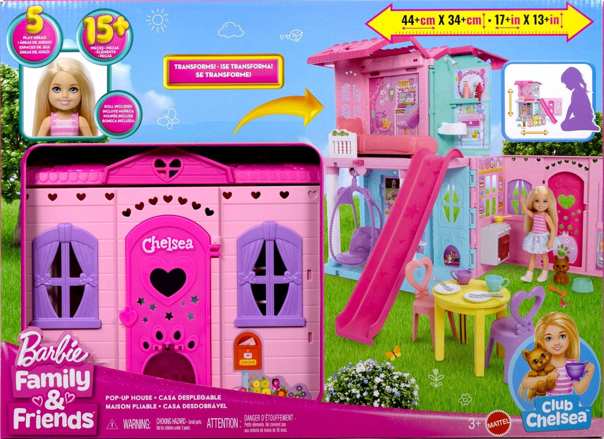 Club Chelsea Pop-Up House Playset with Accessories