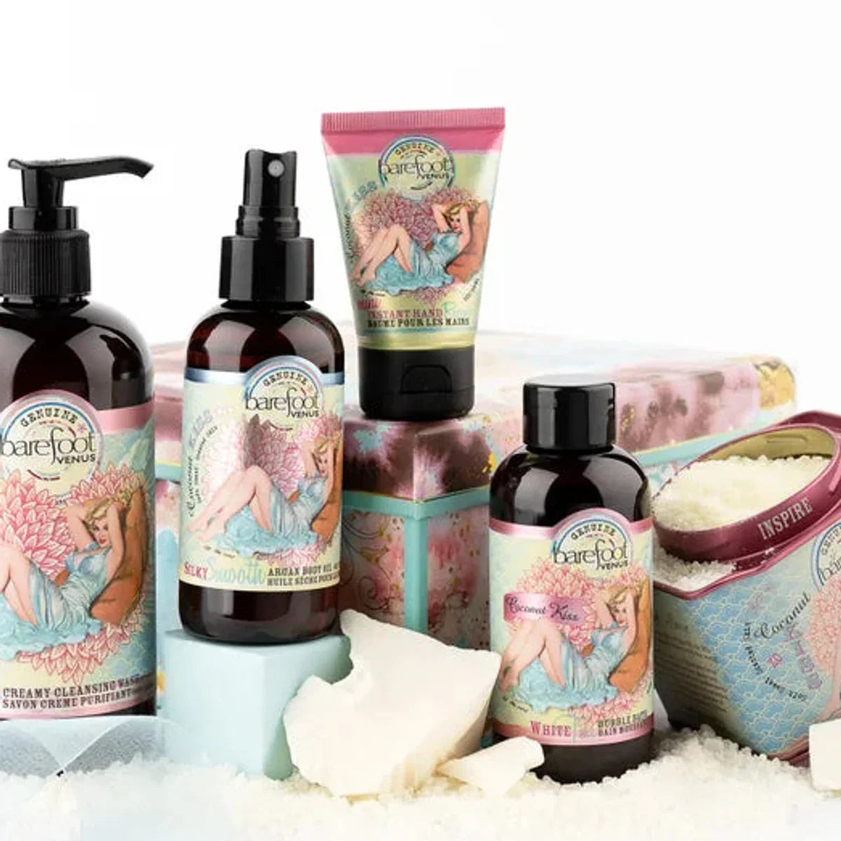 Barefoot Venus Coconut Kiss Gift Set