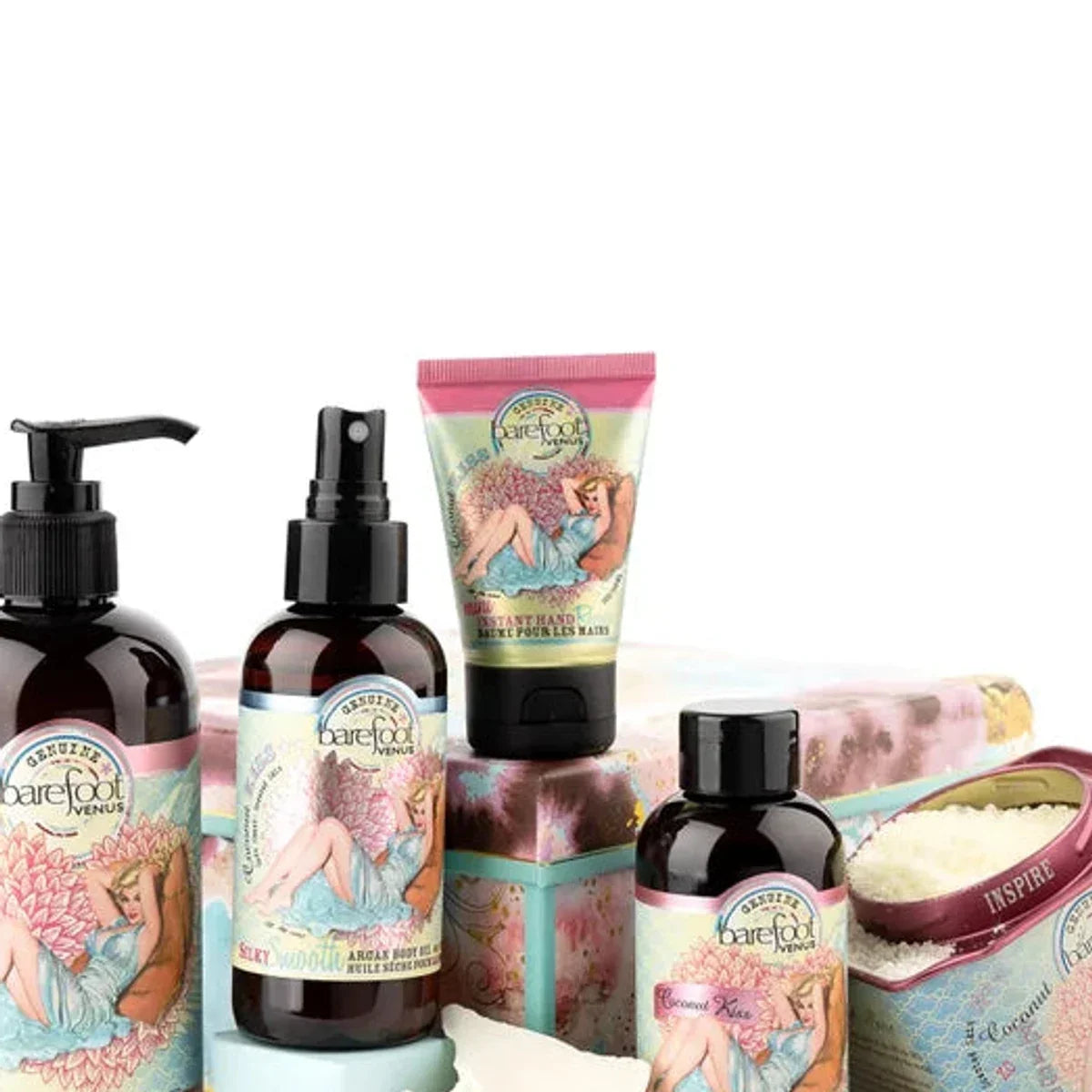 Barefoot Venus Coconut Kiss Gift Set