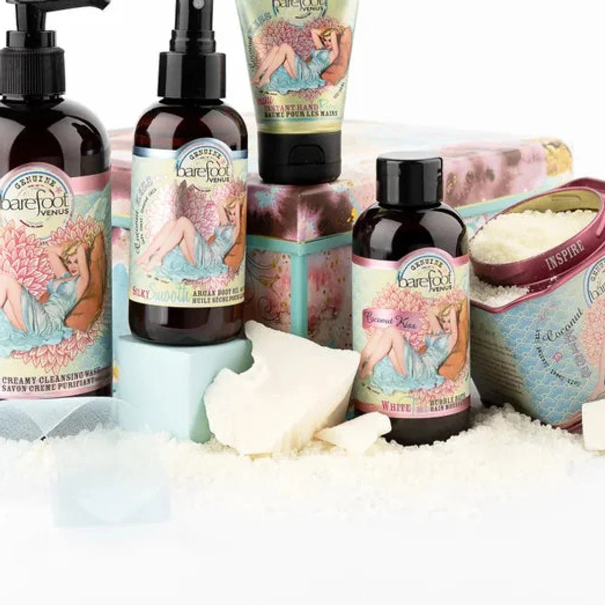 Barefoot Venus Coconut Kiss Gift Set