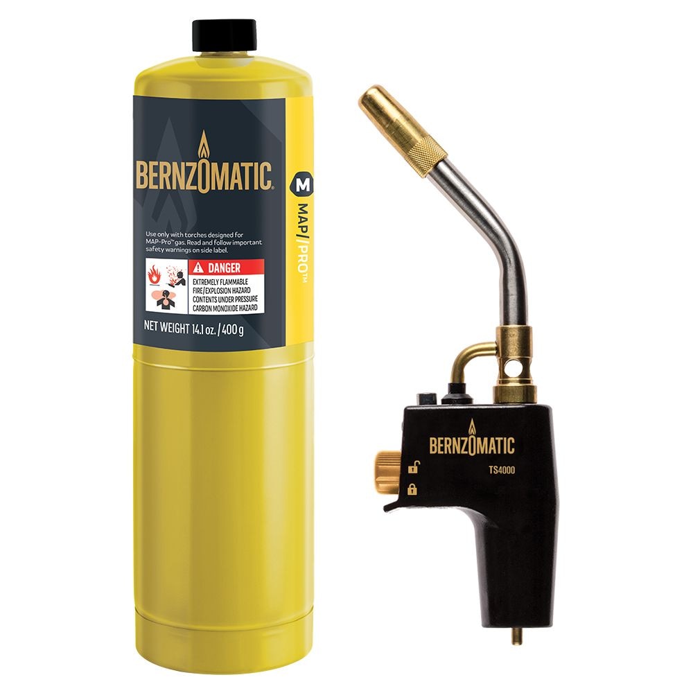 TS4000 MAP-Pro High-Heat Propane Torch Kit, 400-g