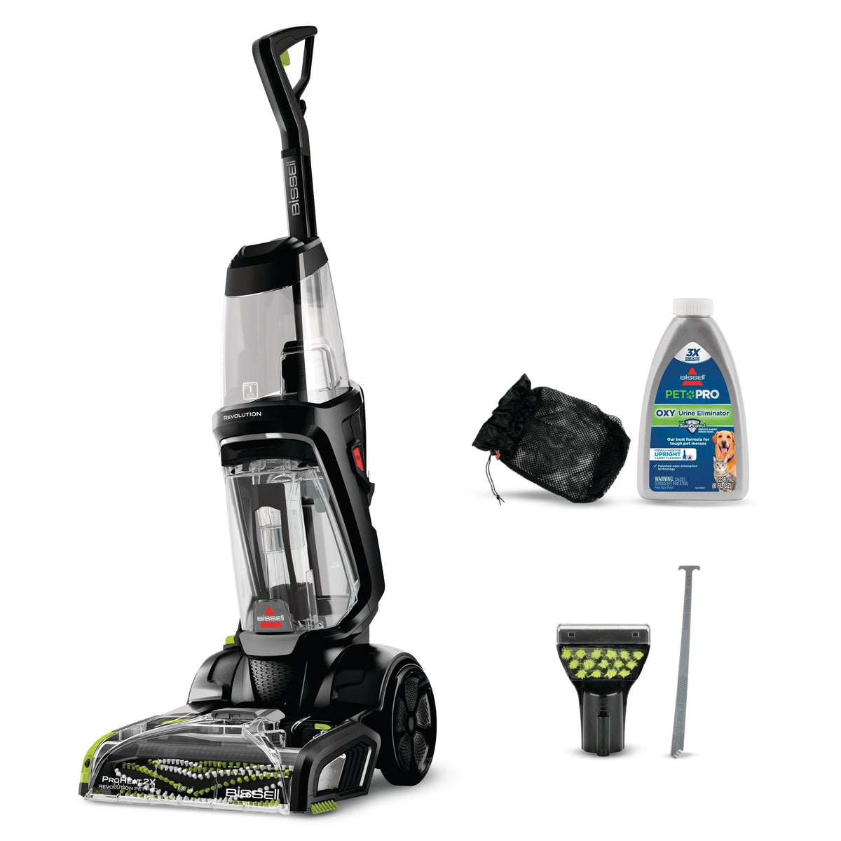 ProHeat 2X Revolution Pet Pro Upright Carpet & Upholstery Corded Deep Cleaner