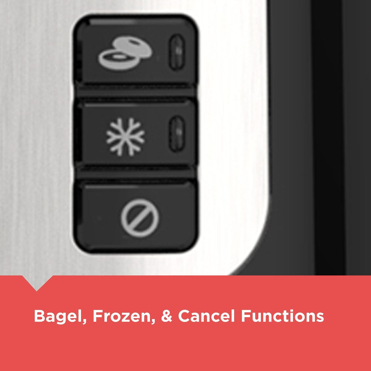 Extra Wide Slots Toaster with 7 Settings, 2-Slices