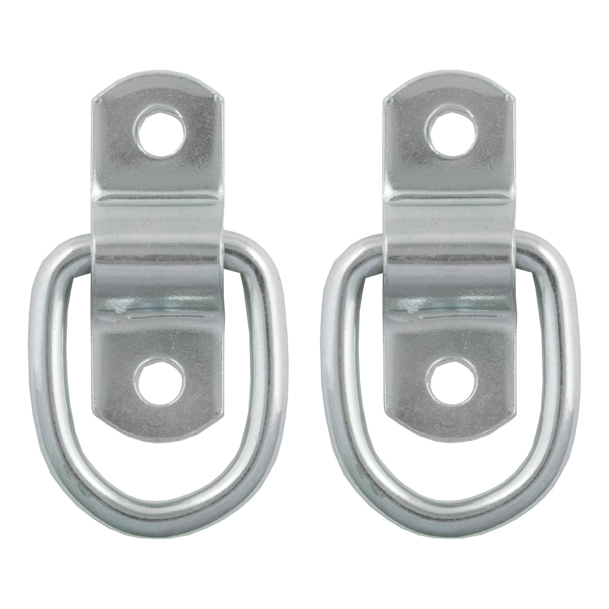 1-in x 1-1/4-in Surface-Mounted Tie-Down D-Rings, 1200-lb, 2-pk