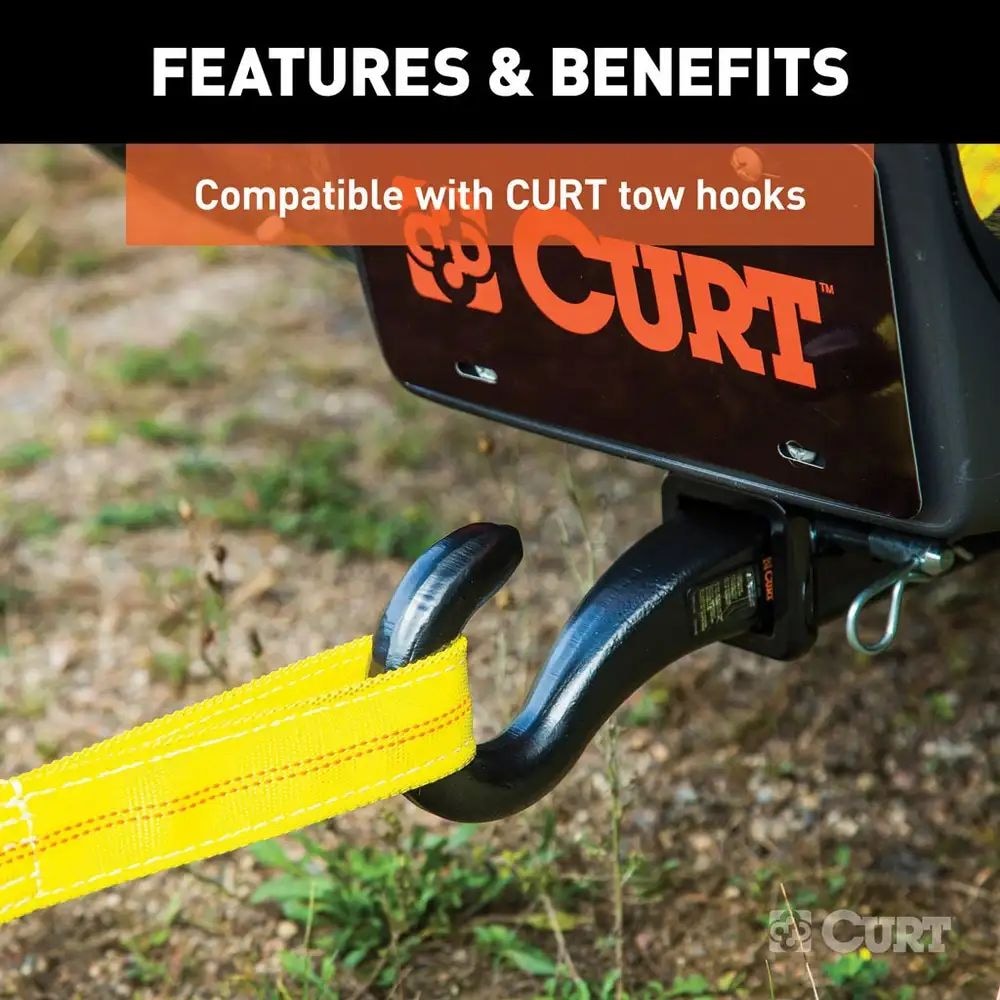 83066 2-in x 30-ft Tow Strap (9,000-lb, GVW)