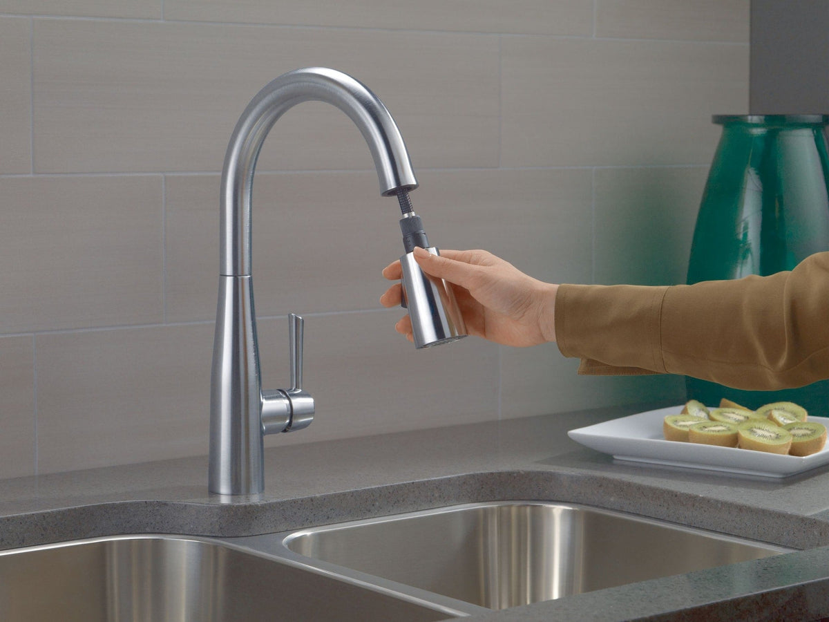 1-Handle Pull-Down Kitchen Faucet Arctic, Stainless