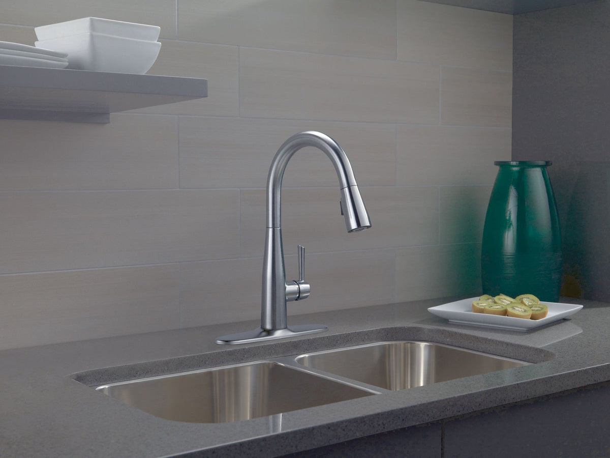 1-Handle Pull-Down Kitchen Faucet Arctic, Stainless