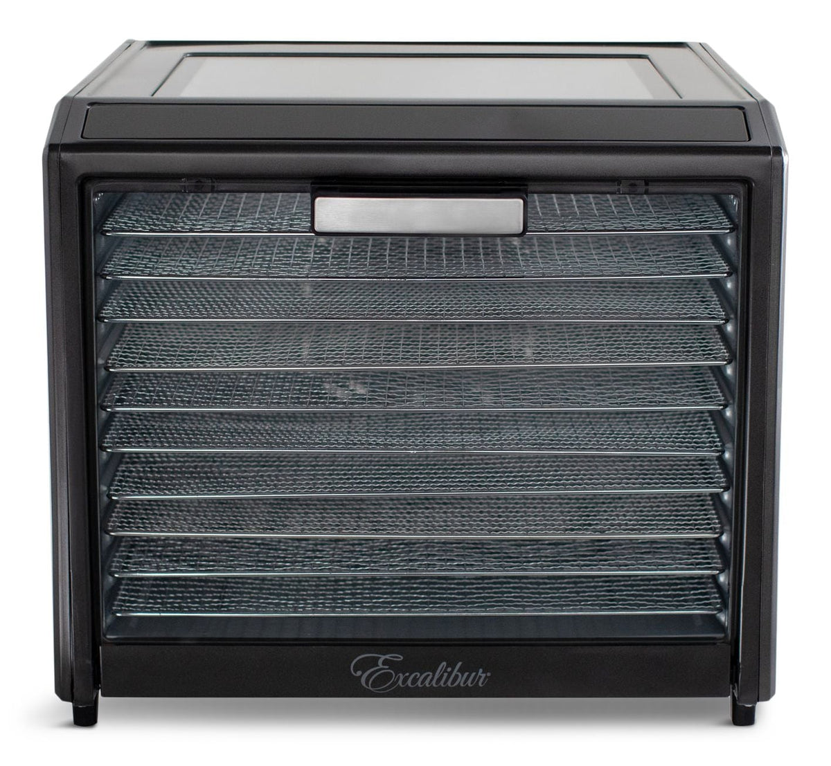Performance Series 10-Tray Food Dehydrator, Steel, 700W, Stainless Steel, Black