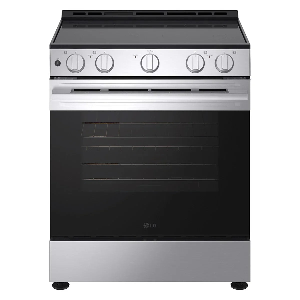 30 in 5.3 cu ft. Stainless Steel Electric Freestanding Range with Convection Bake