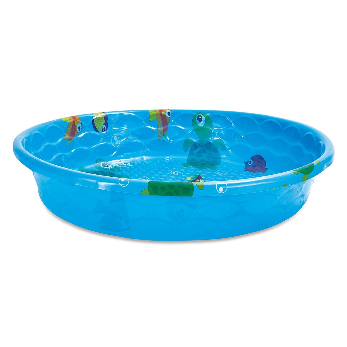 Lightweight Round Plastic Wading Pool, 59 x 11.4-in, Ages 3+