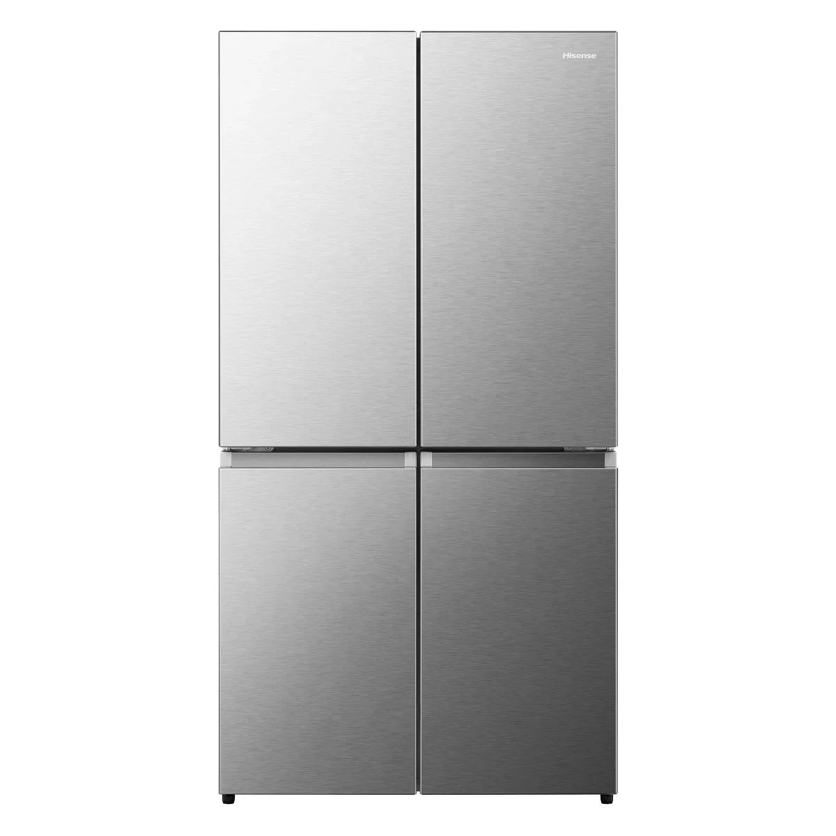 Hisense 31.5 in. 17 cu. ft. Stainless Steel Counter Depth 4-Door Refrigerator with Triple-Zone Function