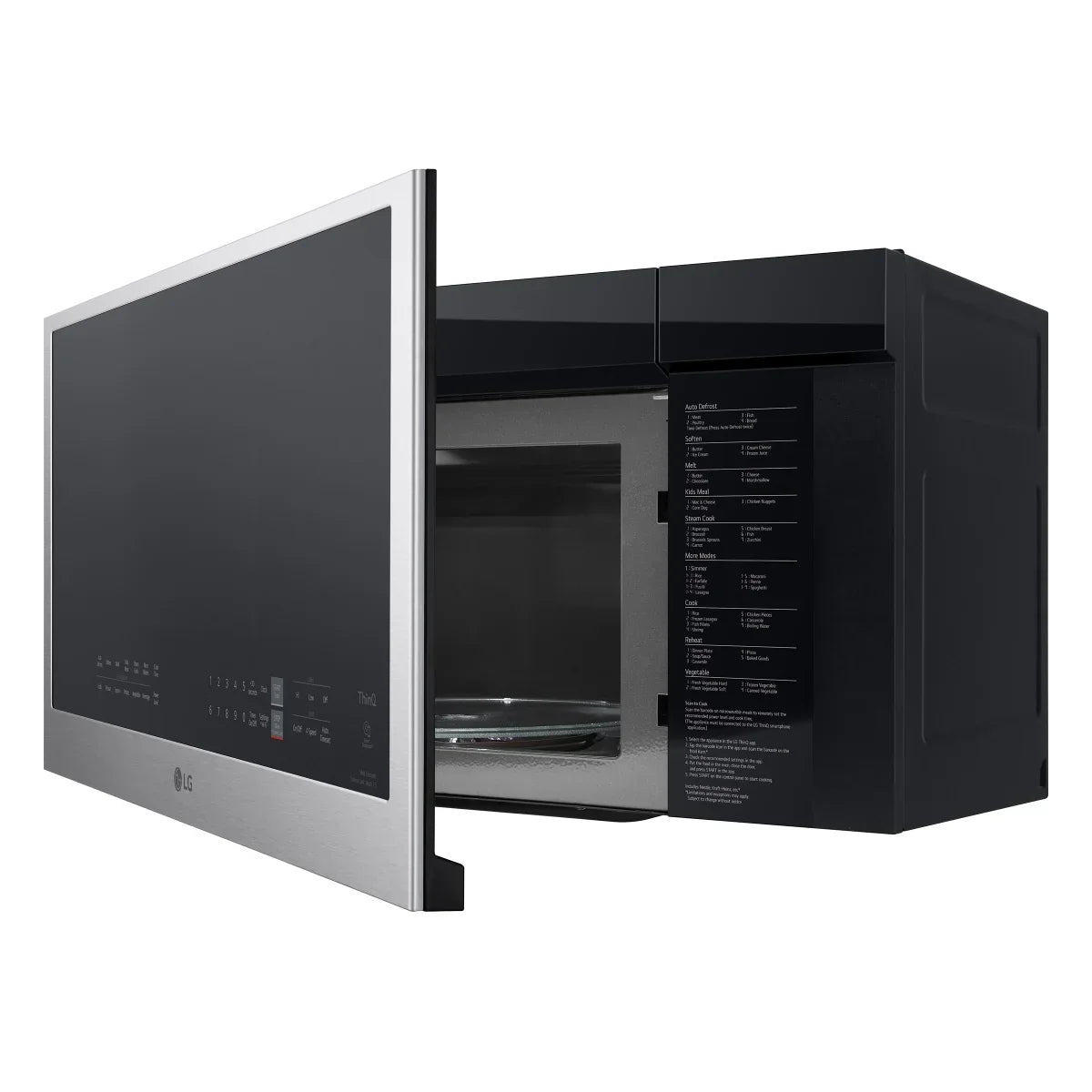2.0 cu. ft. Smudge Resistant Stainless Steel Over-the-Range Microwave with EasyClean and WideView Window