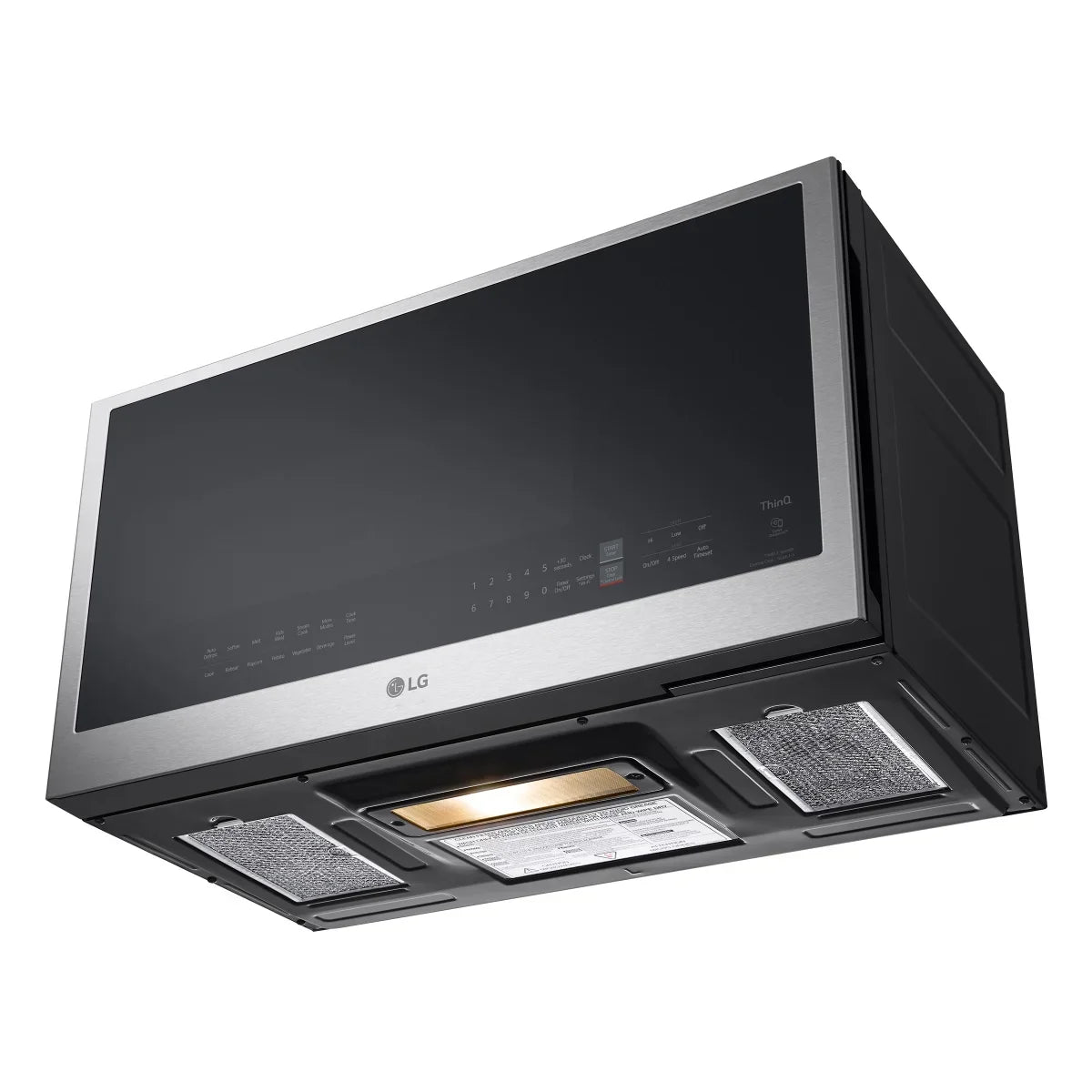 2.0 cu. ft. Smudge Resistant Stainless Steel Over-the-Range Microwave with EasyClean and WideView Window