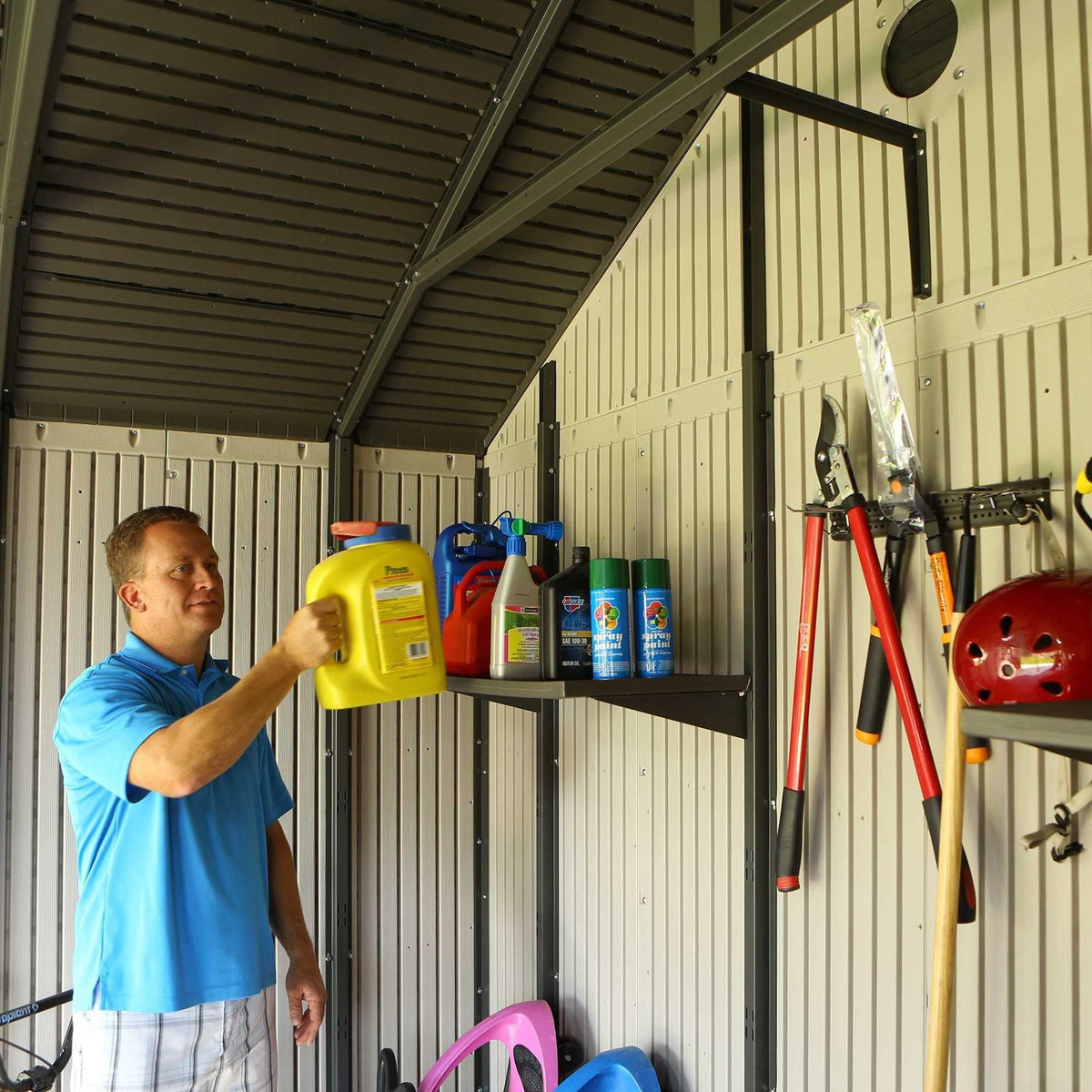 Outdoor Storage Shed, 11-ft x 18.5-ft
