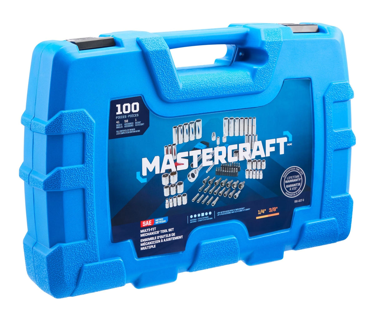 100 Piece Multi Fit Socket Set
