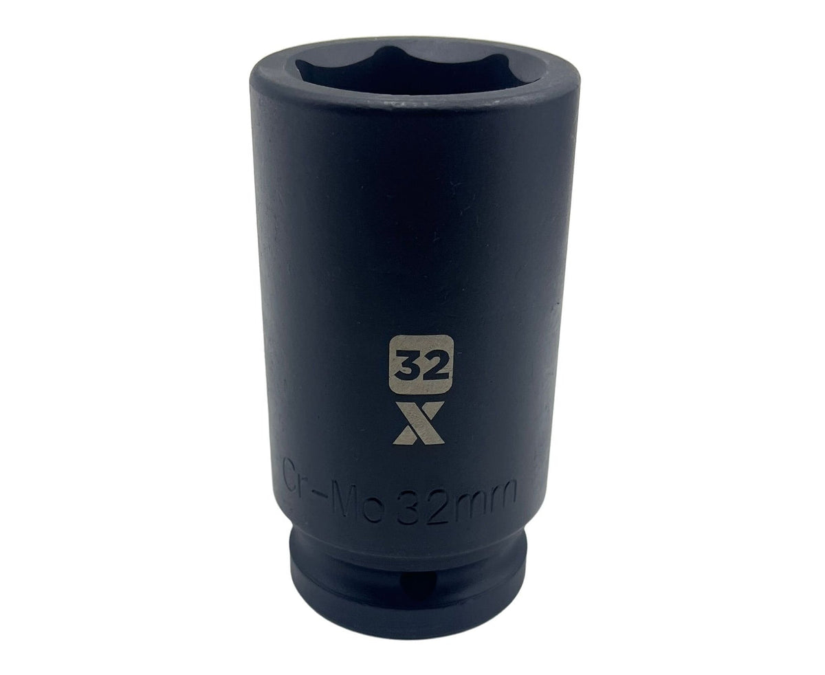 8 Piece 3/4" Deep Impact Socket Metric