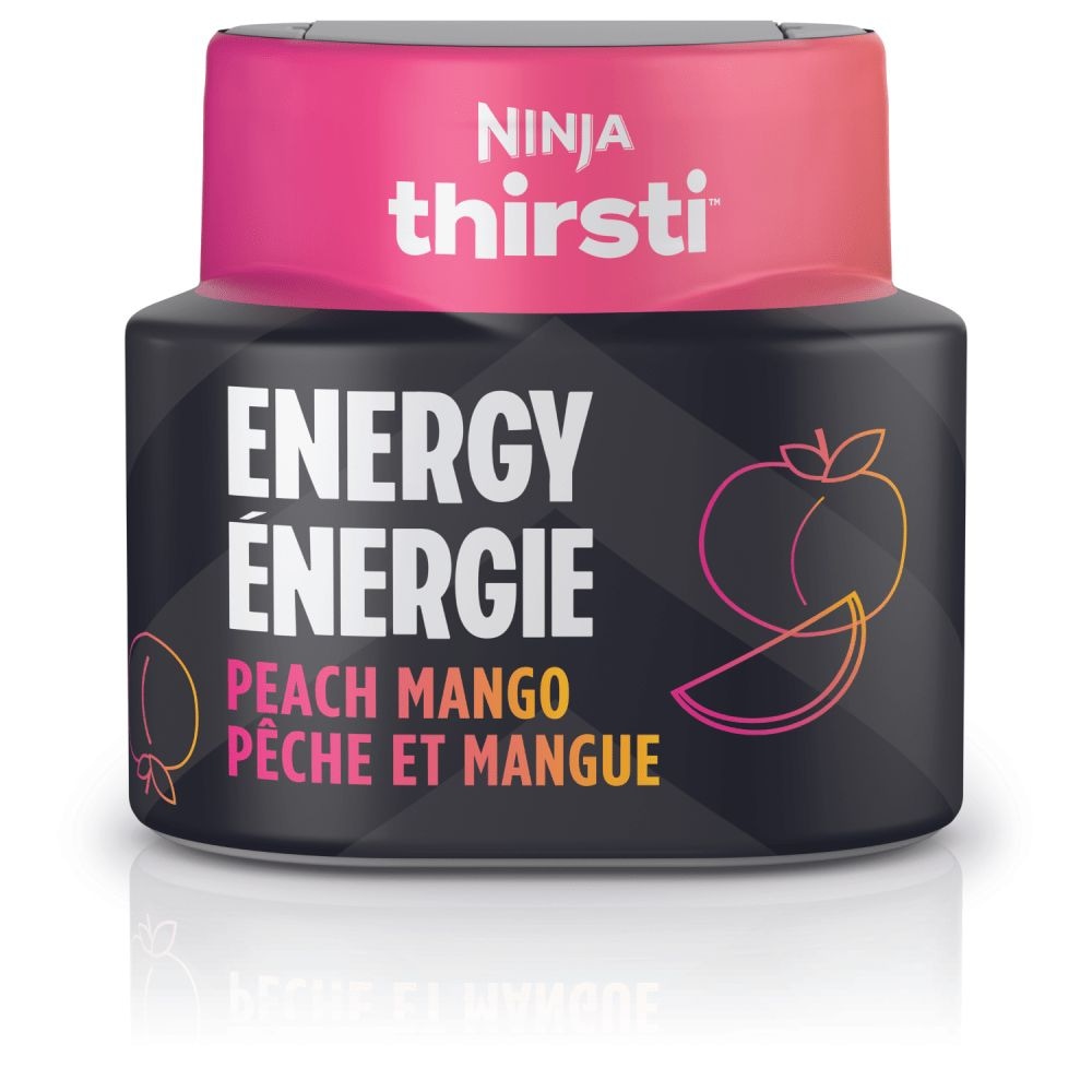 Thirsti FRUITI CHILL + CAFFEINE Peach Mango Flavoured Water Drops