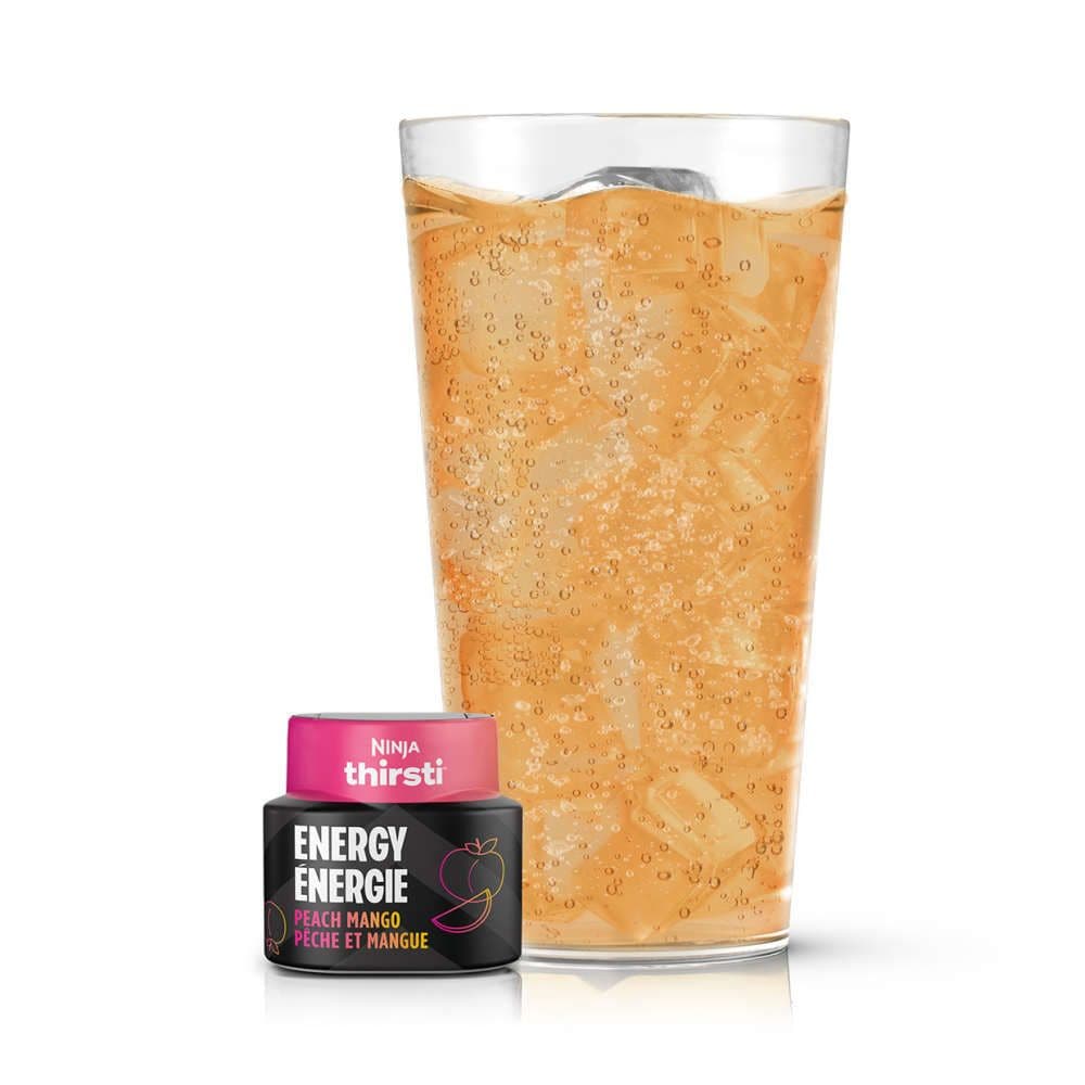 Thirsti FRUITI CHILL + CAFFEINE Peach Mango Flavoured Water Drops