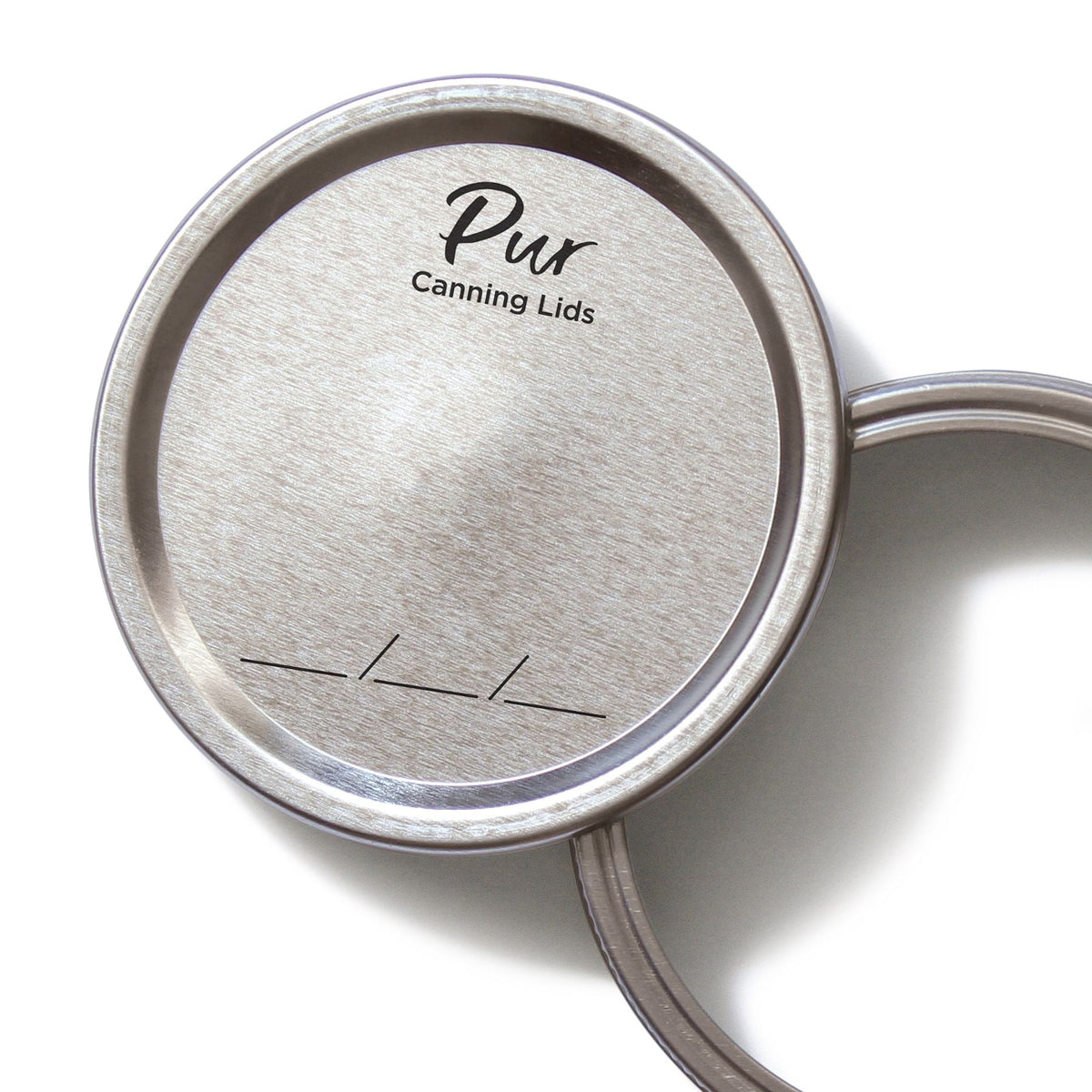 Mason Wide Mouth Canning Lid & Band, Single-Use, 12-pk