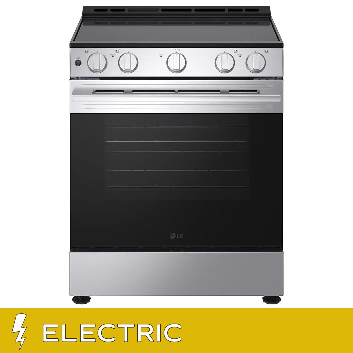 30 in. 6.3 cu ft. Stainless Steel Electric Freestanding Range with Air Fry