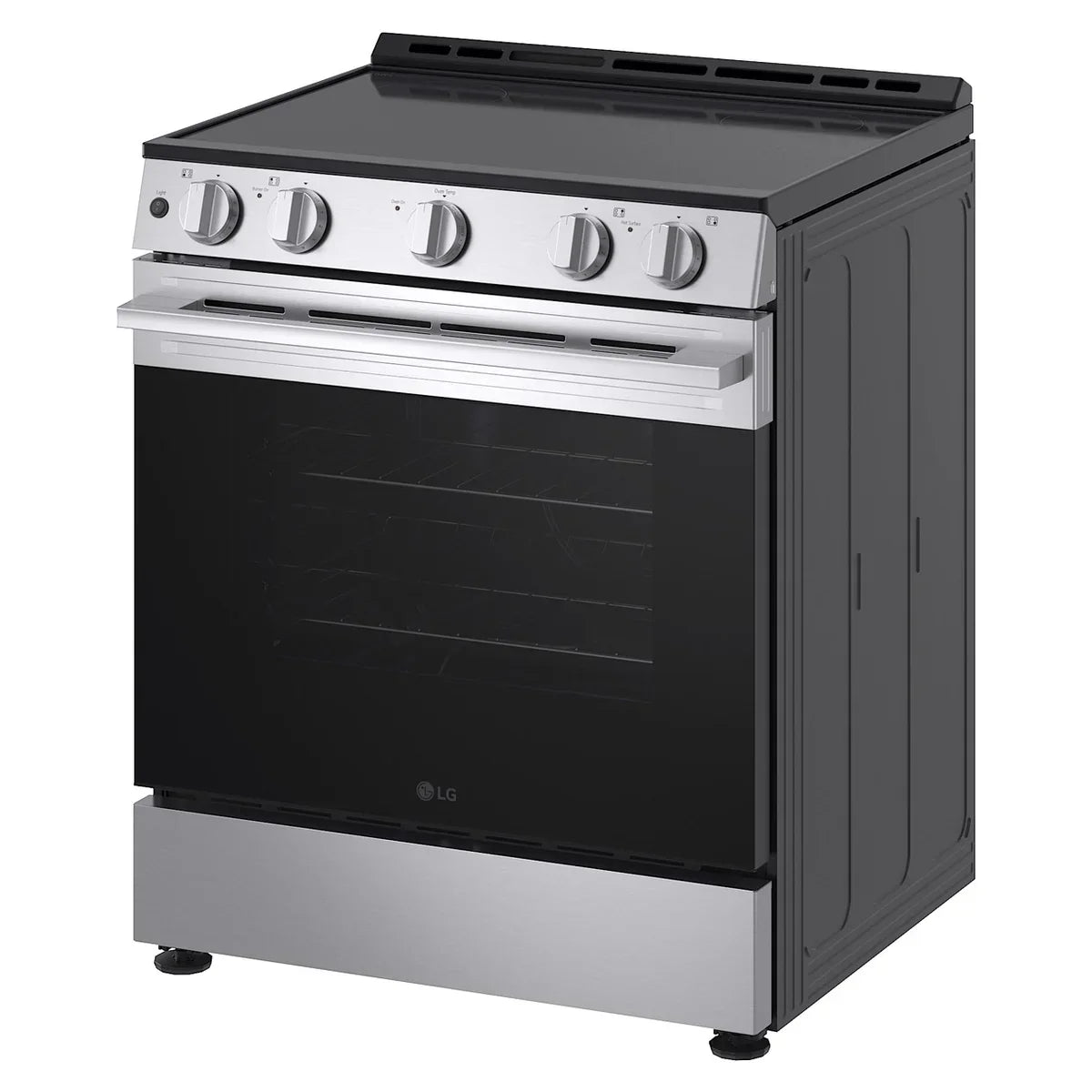 30 in. 6.3 cu ft. Stainless Steel Electric Freestanding Range with Air Fry