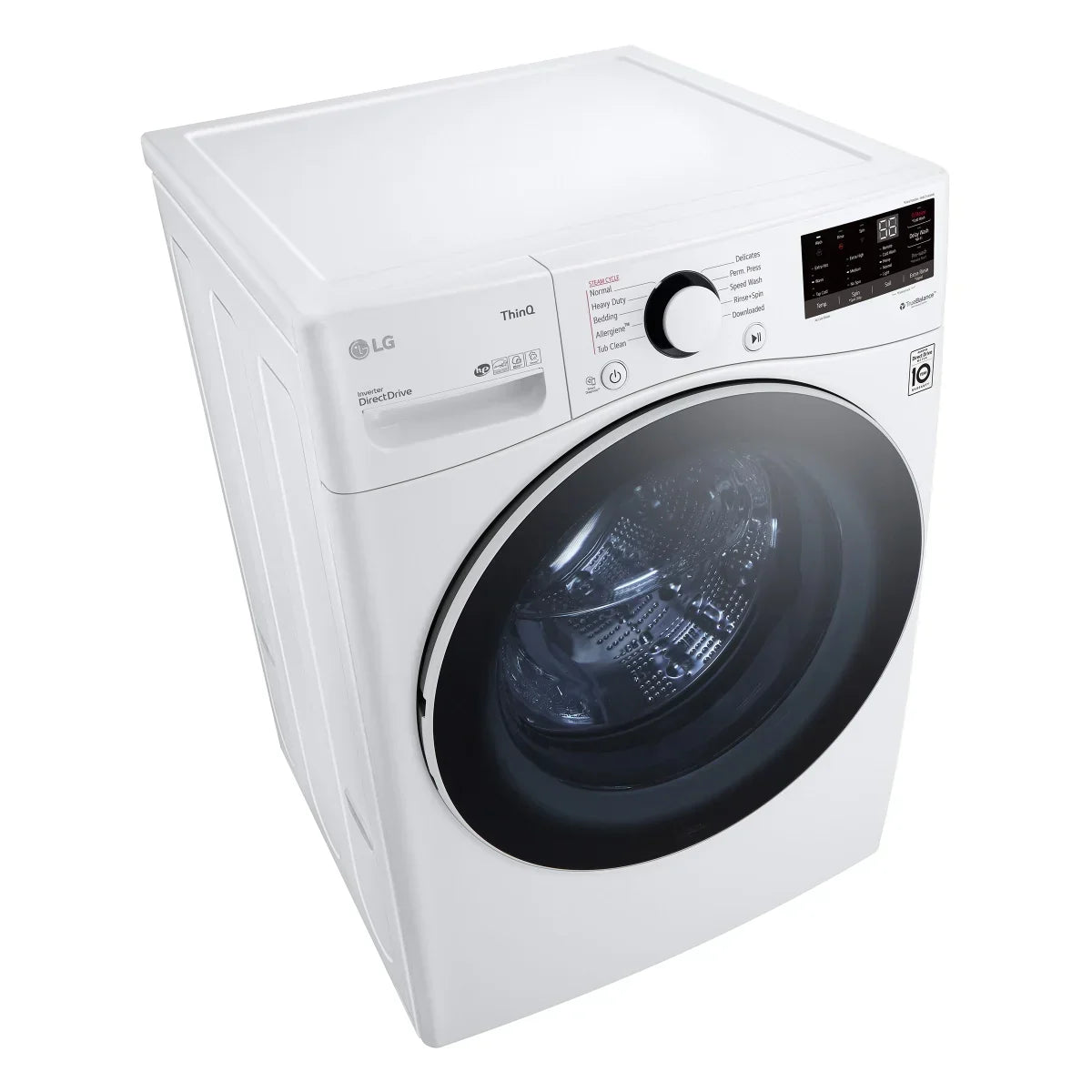 5.2 cu ft. Platinum Front Load Washer with Steam Option