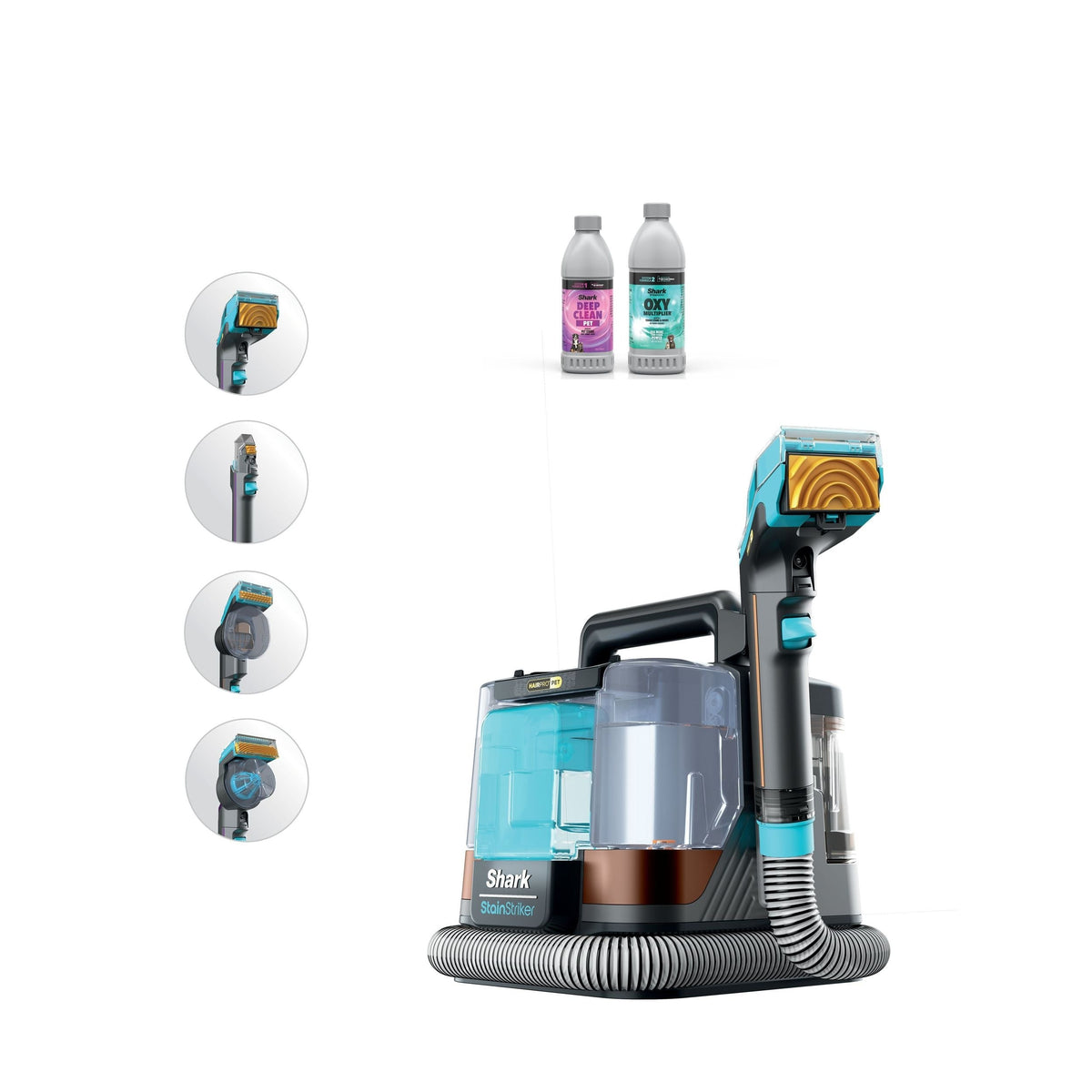 Stainstriker Portable Cleaner with SteamPro