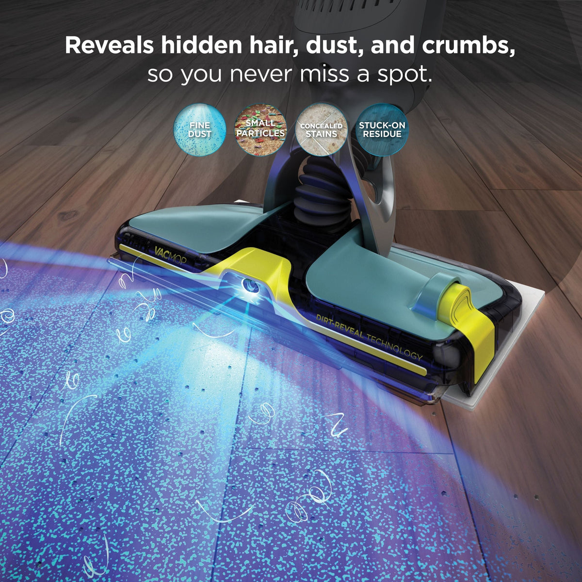VacMop Pet Pro Dirt Reveal Cordless Cleaning System