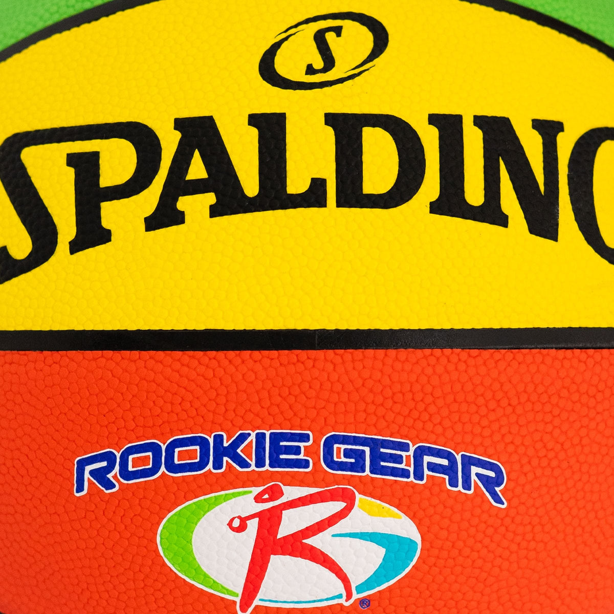 Rookie Gear Youth Kids' Indoor/Outdoor Multi-Colour Composite Basketball, Size 5 (27.5-in)