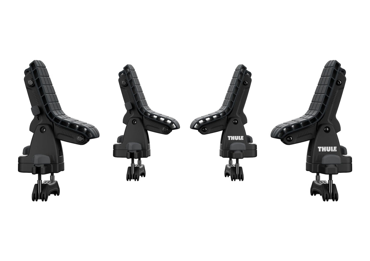 DockGrip Black Horizontal Kayak Rack with Protective Pads