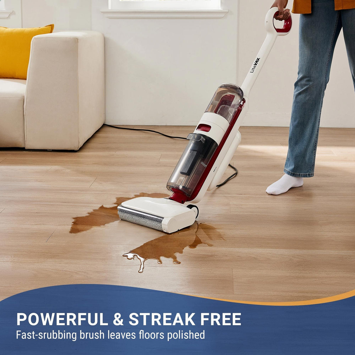 Litevak Corded Hard Floor Wet Cleaner