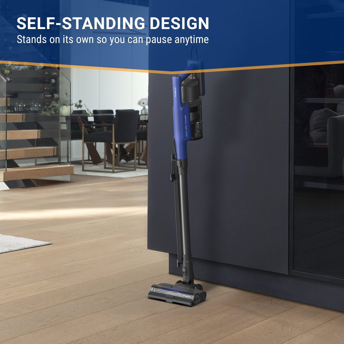 PureCyclone Corded Self-Standing Stick Vacuum