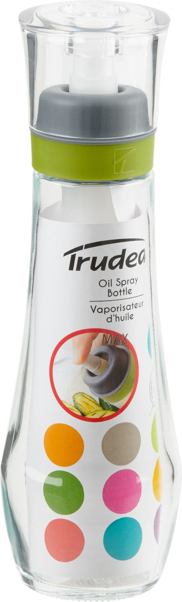 Glass Oil Sprayer Bottle, Dishwasher Safe, 296-mL