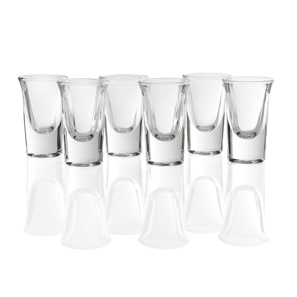 Shot Glasses Set, 1-oz Capacity, 30-mL, 6-pc