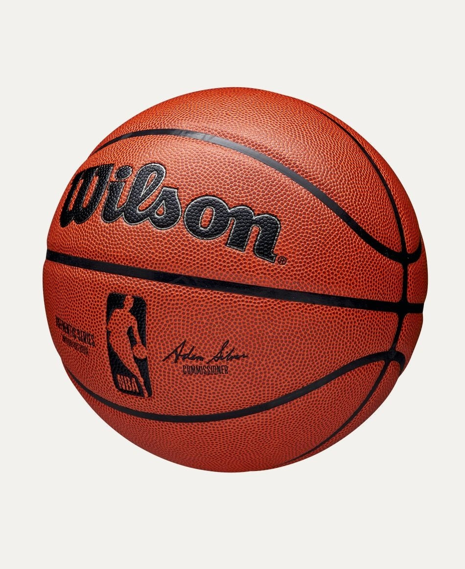 Authentic Indoor/Outdoor Basketball, Official Size, Brown