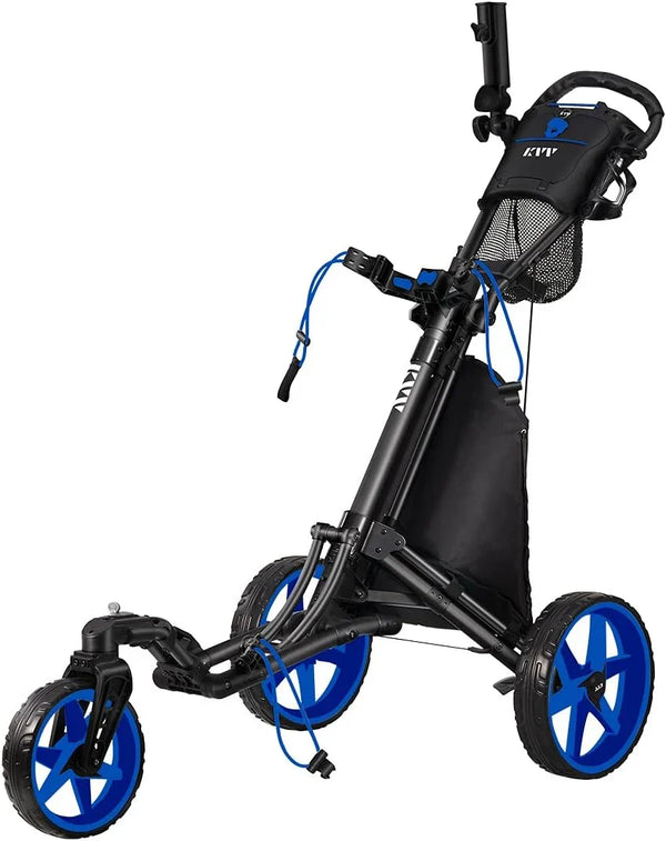 360-degree rotating front wheel golf cart, with opening and closing taking only one second - built-in free sunshade stand F259