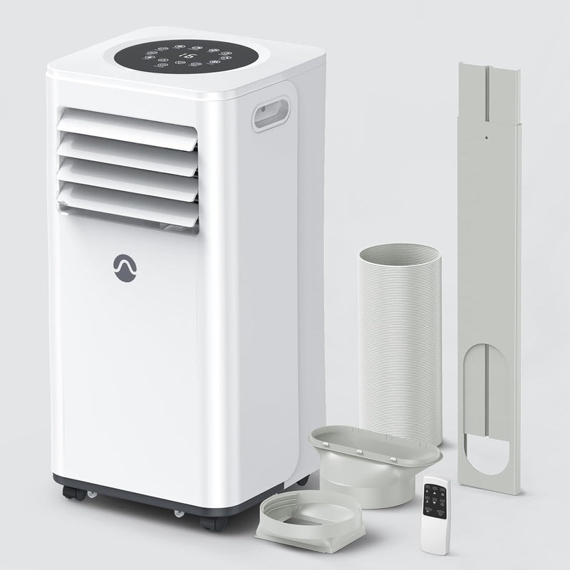 Portable Air Conditioners, 10000 BTU Air Conditioner Portable for Room up to 450 Sq. Ft., 3-in-1 Portable AC Unit with Digital Display, Remote Control, Window Installation Kit, 24H Timer, Sleep Mode I8895