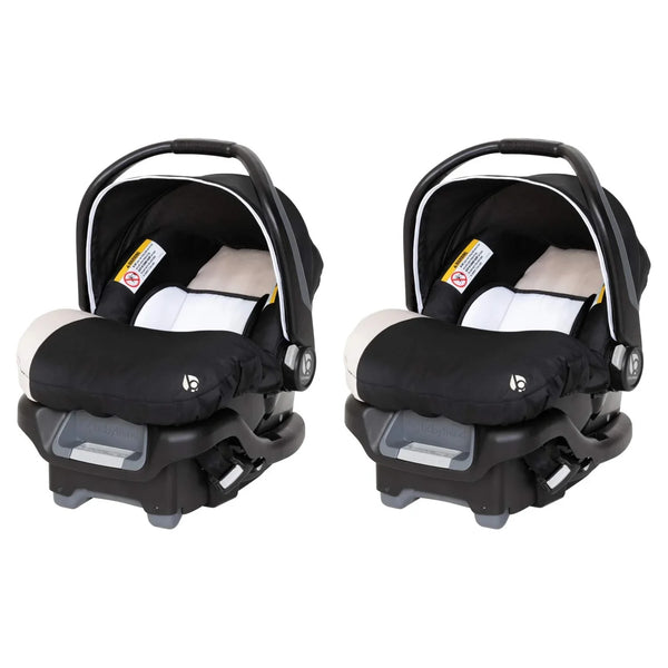 Car seat belt-style travel set for babies, equipped with a safety belt and additional comfort cover, suitable for babies weighing no more than 35 pounds. 2 sets, khaki color Q9552