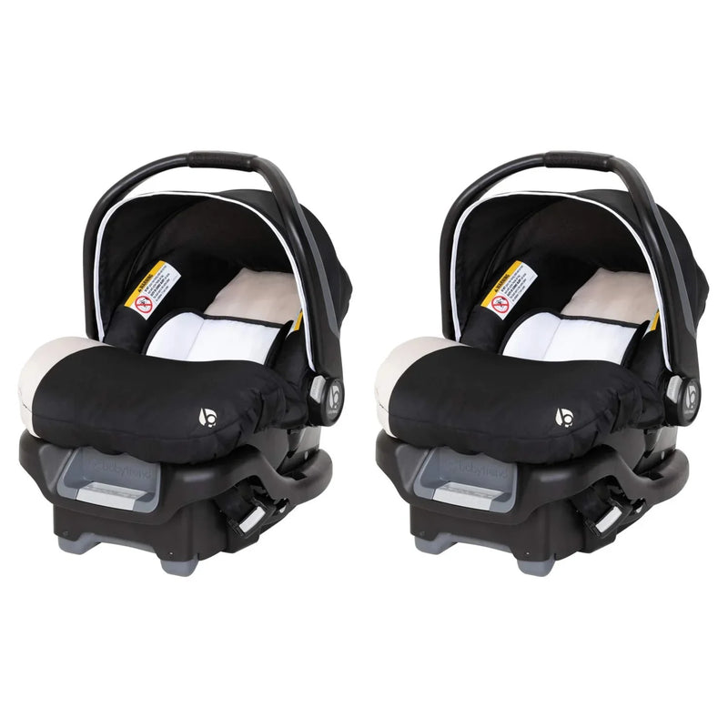 Car seat belt-style travel set for babies, equipped with a safety belt and additional comfort cover, suitable for babies weighing no more than 35 pounds. 2 sets, khaki color Q9552