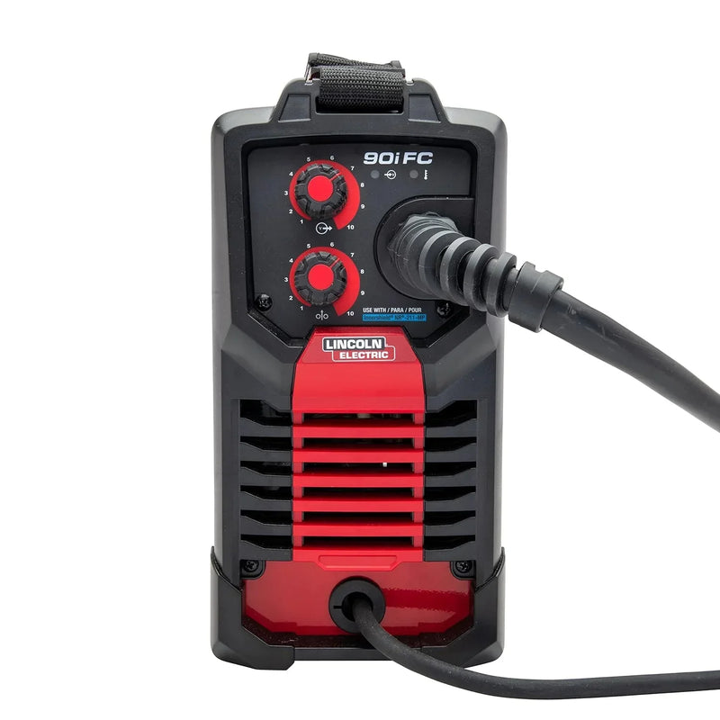 90i FC Flux Core Wire Feed Weld-PAK Welder, 120V Welding Machine, Portable w/Shoulder Strap, Protective Metal Case, Best for Small Jobs, K5255-1 E8708