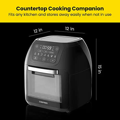 Multifunctional Digital Air Fryer Rotisserie, Dehydrator, Convection Oven