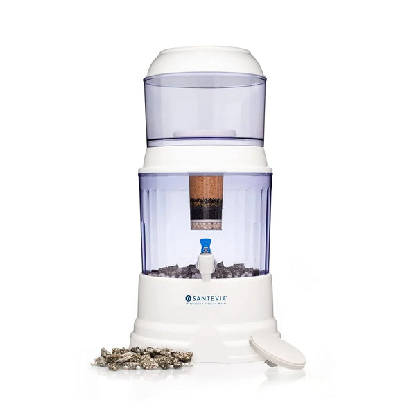 Counter-top type - Enhanced alkaline and fluoride filter | Household water filter that makes water alkaline and adds minerals | Chlorine and fluoride filter Z1975