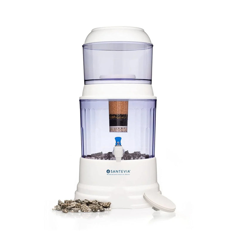 Counter-top type - Enhanced alkaline and fluoride filter | Household water filter that makes water alkaline and adds minerals | Chlorine and fluoride filter Z1975