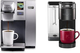 Commercial office single-cup K-Cup coffee machine, silver version