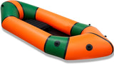 Lightweight Packrafts, TPU Inflatable Kayak for Flat Water Rafting Camping Trip/Fishing/Water Adventures 1 Person/2 Person Packraft, 330lb/660lb Weight Capacity
